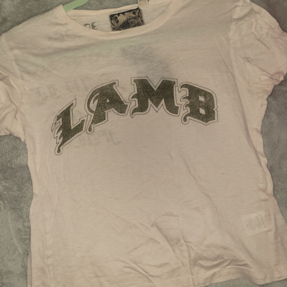 LAMB Graphic T-Shirt in White